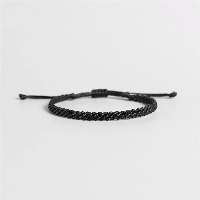 Wax Rope Bracelet, Tibetian Lucky Knot Bracelet, Unisex | Pantheralux