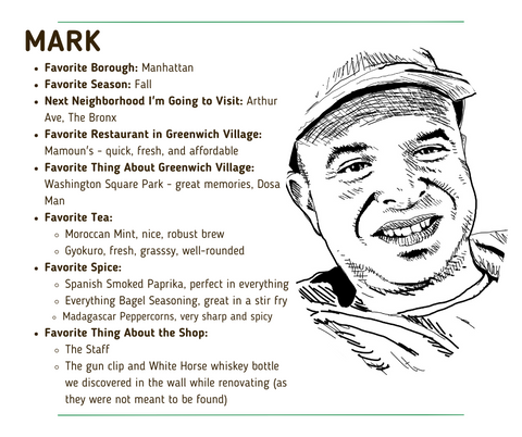 Description of Mark's favorite things