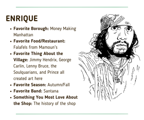 Description of Enrique's favorite things