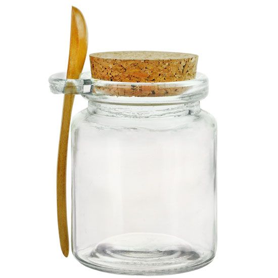 spice jar with spoon