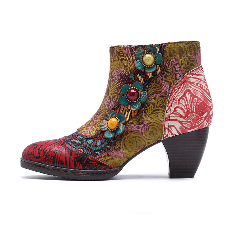 Leather Women's Boots – Boho Shoes