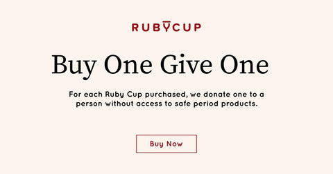 Buy One Give One menstrual cup