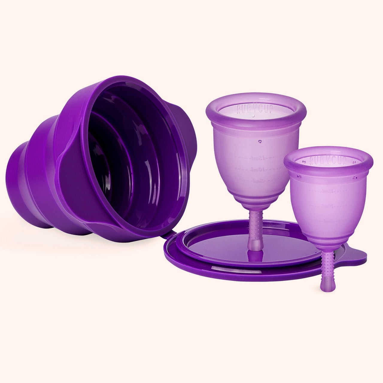image of Ruby Cup Saver Pack in Purple