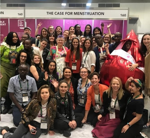 Group Photo Menstrual Health Stakeholders at Women Deliver