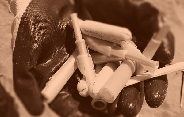 Plastic waste from tampons affects planet Earth