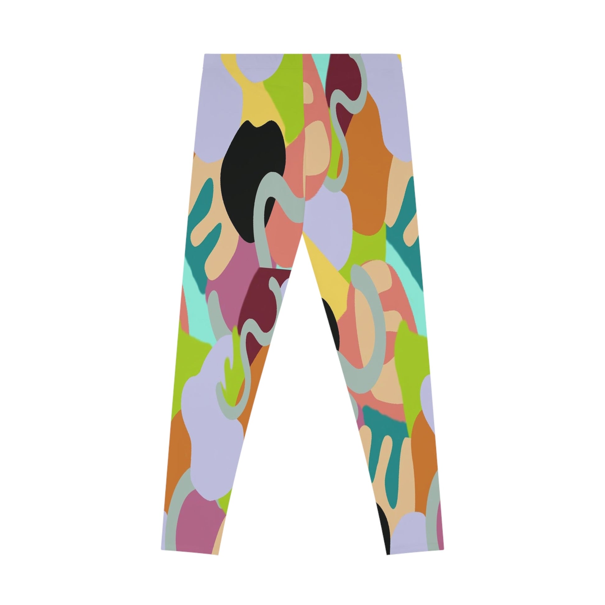 Abstract Wild Stretchy Leggings - Ships from The US-All Over Prints-TFC&H Co.