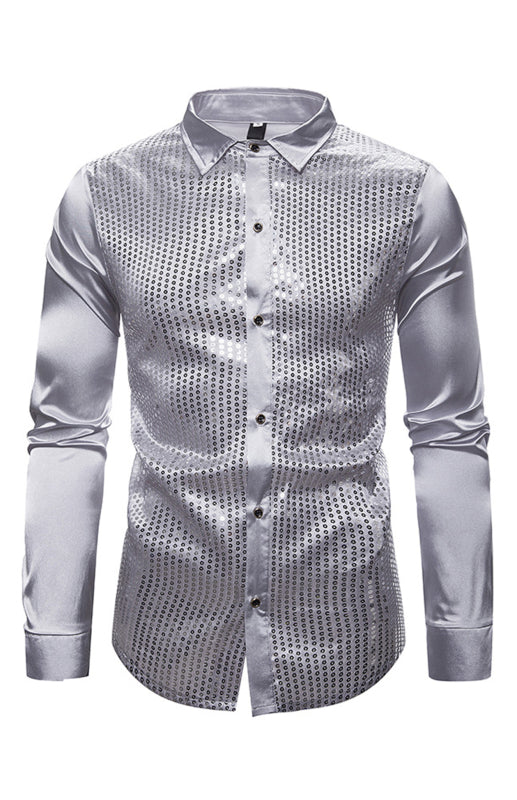 Men's Fashion Versatile Long Sleeve Shirts