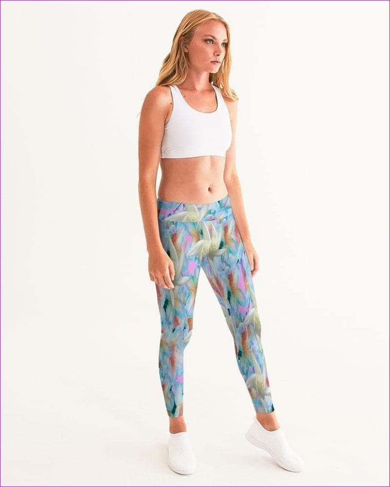 Midnight Floral  Womens Yoga Pant - - Midnight Floral  Womens Yoga Pant - women's leggings at TFC&H Co. - women's leggings