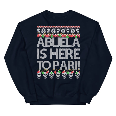 Abuela is Here To Pari! - Because Abuelita Rocks This Navidad. Respect.