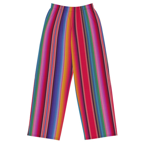 Premium Serape Uno Super Soft Wide-leg Pajama/Sweats Bottoms