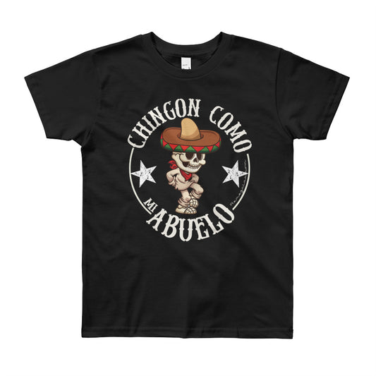 Youth Chingon Como Mi Abuelo Short Sleeve T-Shirt