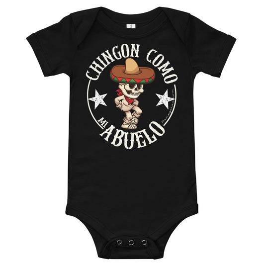 Chingon Como Mi Abuelo Baby Onesie