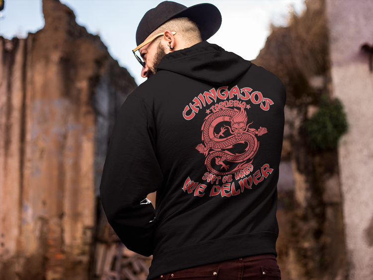 Chinese Old School Taco Delivery & Takeout Hoodie