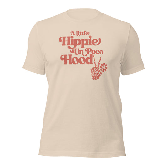 Premium A Little Hippie Un Poco Hood OG Latina Unisex Tee