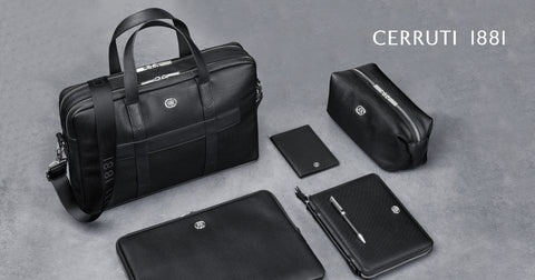 CERRUTI 1881 2023 Collection - Business Gifts and Corporate Gifts | Cerruti 1881 Regent bags, conference folder, pen & leather goods