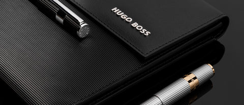 HUGO BOSS 2023 Writing Instruments Business & Corporate Gifts in HK & China | Hugo Boss Gear Pinstripe pens & folders