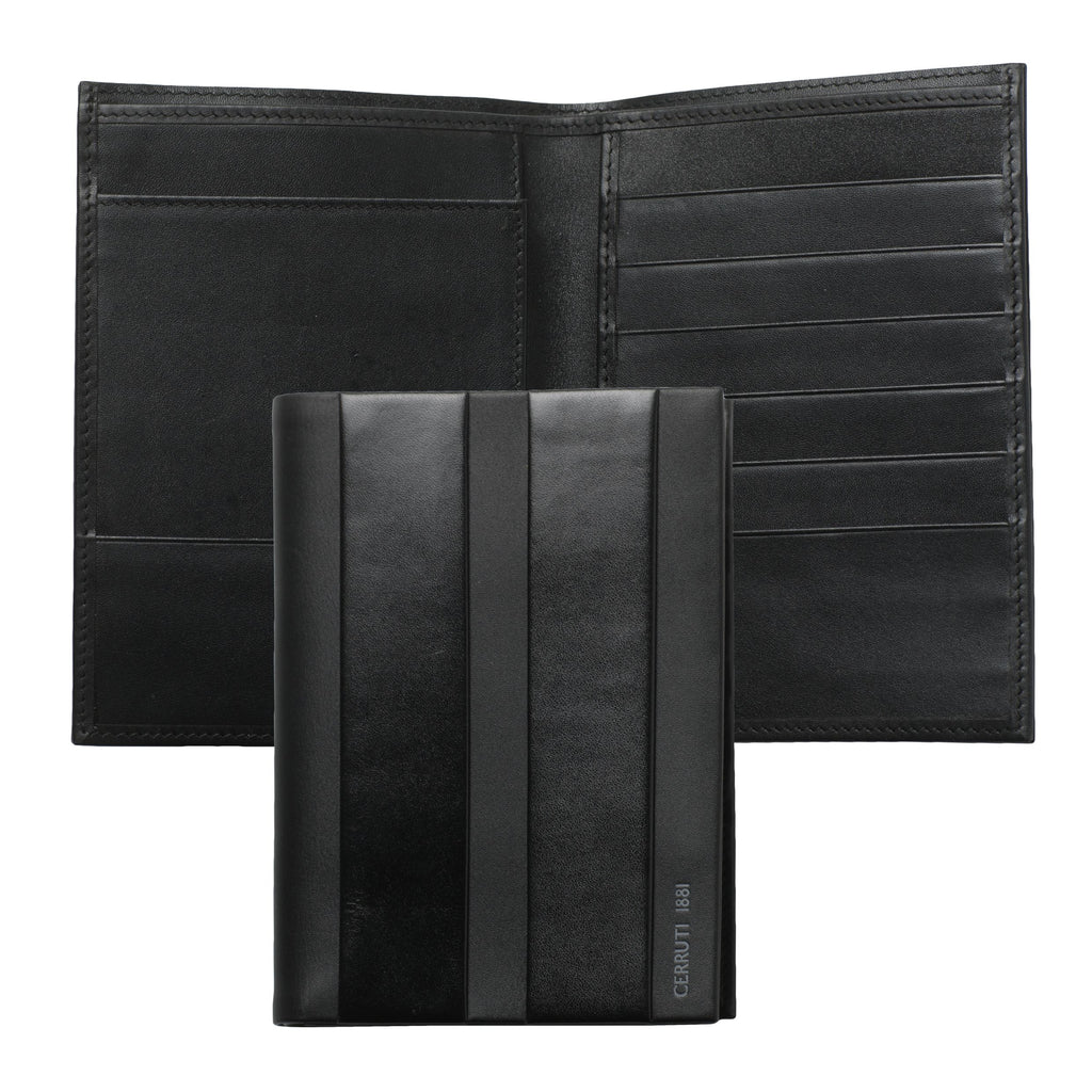 Black Travel wallet Horton from Cerruti 1881 leather accessories – Luxury  Corporate Gifts | B2B Gifts Shop HK