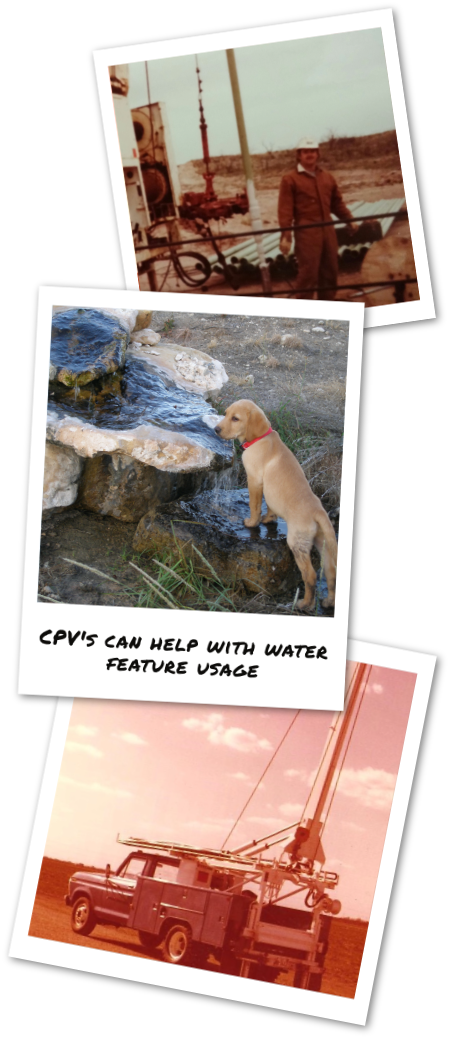 CPV's can help with water feature usage