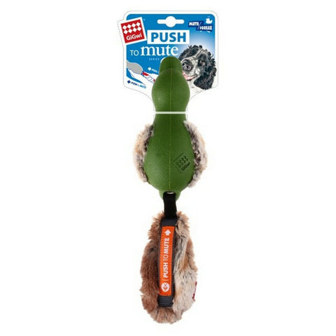 GiGwi Push to Mute Duck Dog Toy