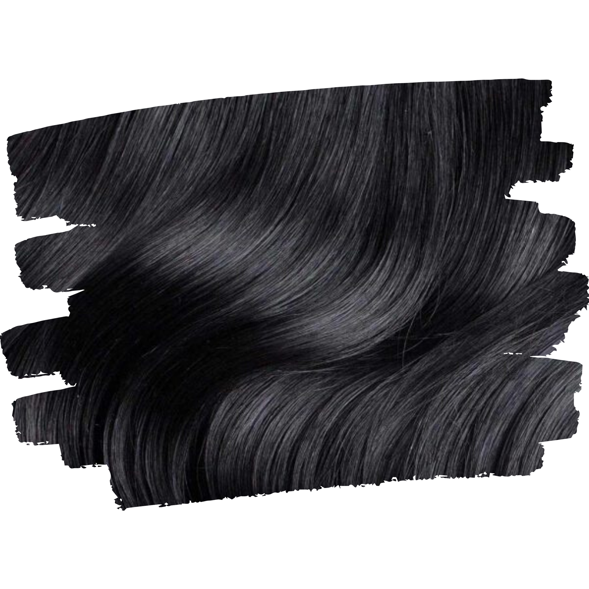 Jet Black Clip-in Hair Extensions - GLAMOURLUX® HAIR