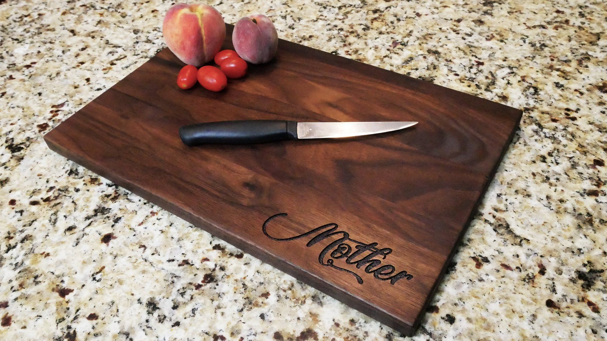 Super Mom - Walnut Cutting Board – Hailey Home