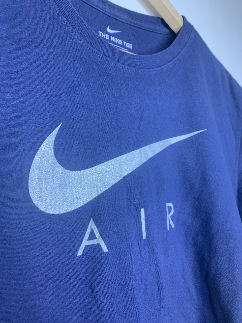 Dark Blue Nike Silver Logo T-shirt 