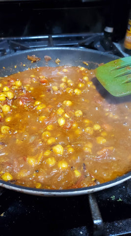 Chickpea curry 