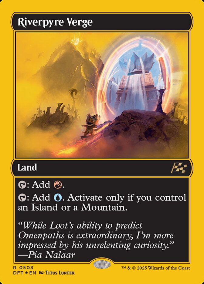 Riverpyre Verge - [First Place Foil] Aetherdrift (DFT)