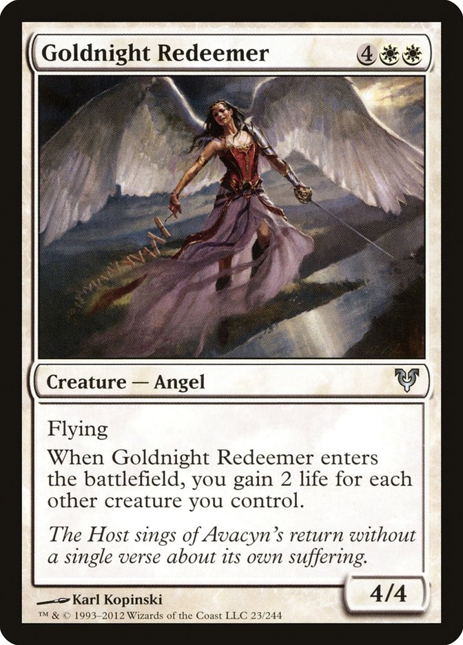 Goldnight Redeemer - [Foil] Avacyn Restored (AVR)