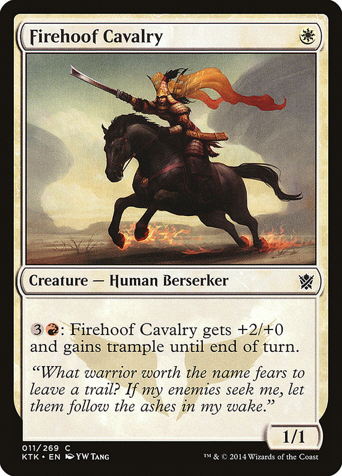 Firehoof Cavalry - [Foil] Khans of Tarkir (KTK)