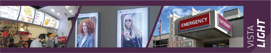 Vista Sign Systems - Vista Light | AdVision Signs - Pittsburgh, PA