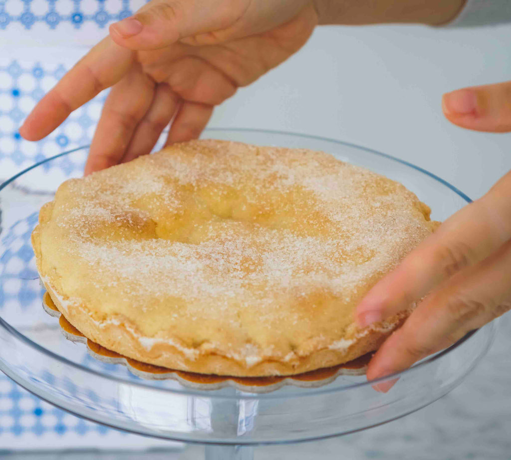 Torta di menjar blanc, dolce tipico di Alghero