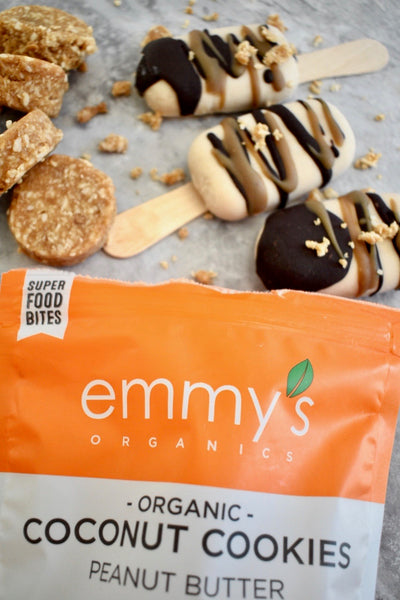 Peanut Butter Cookie Pops | Emmy’s Organic