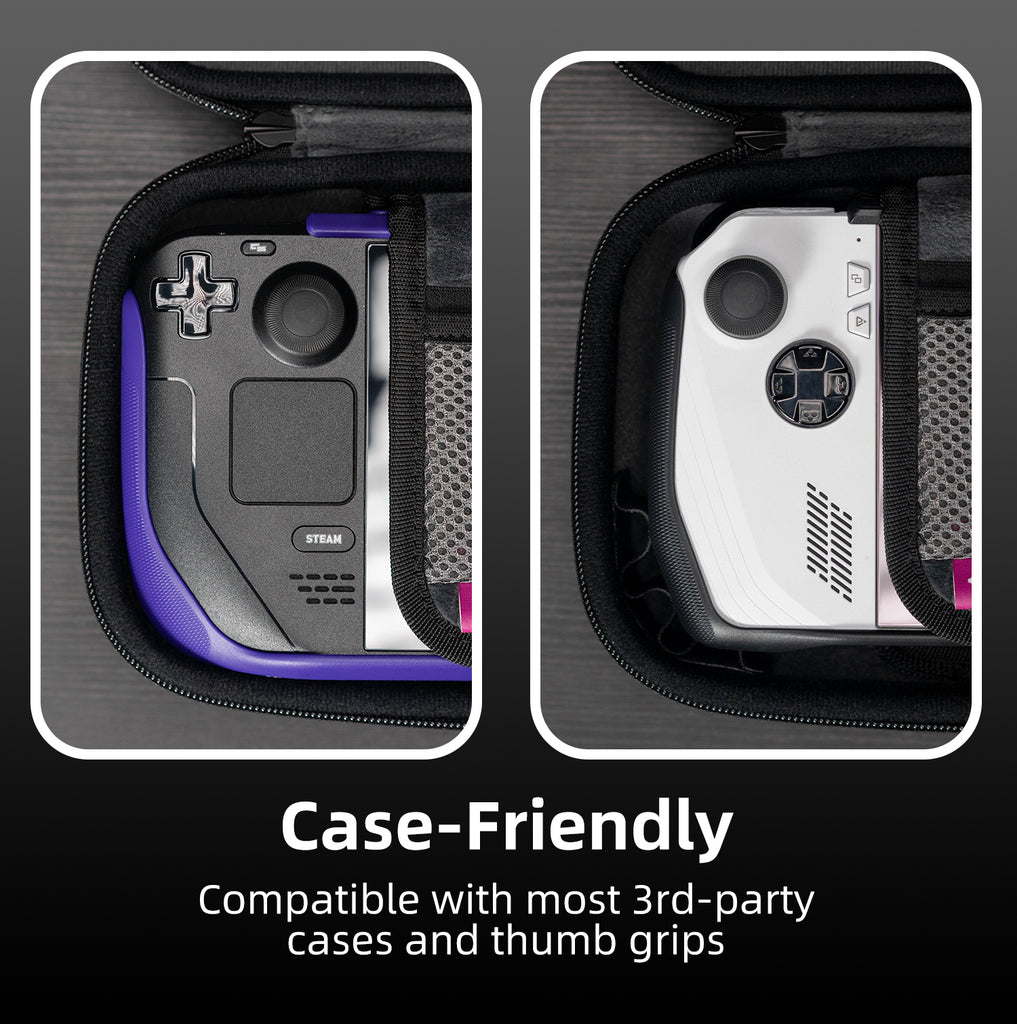 MaxCarry Carrying Case for Steam Deck, ROG Ally & other Gaming Handheld