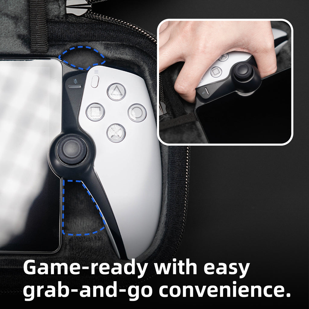 Hard Carrying Case For Playstation Portal Remote Player, Large