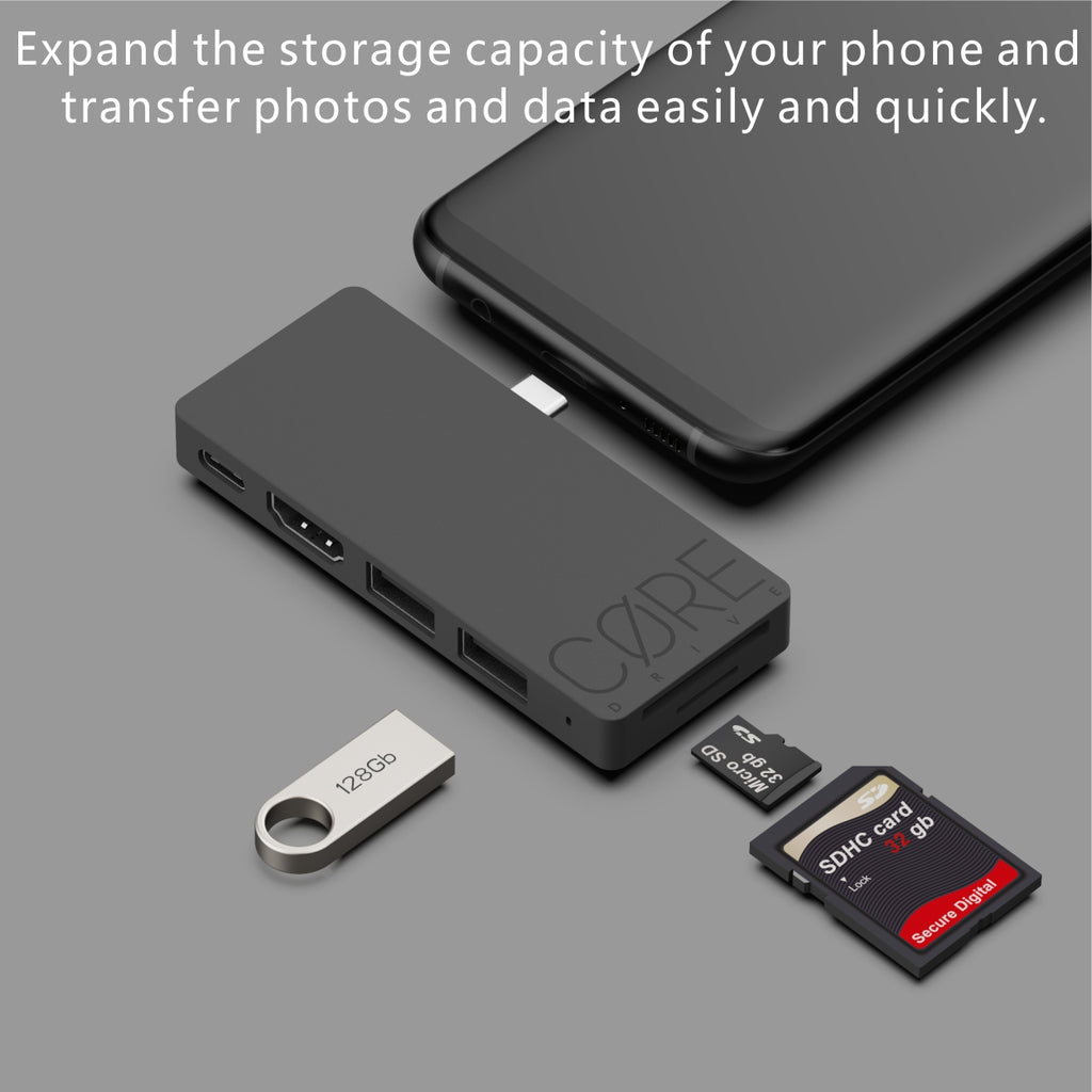 core drive for smartphone