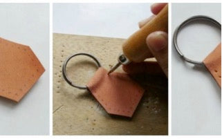 Leather Key Fob