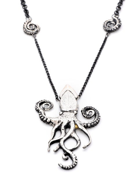 Giant Squid necklace