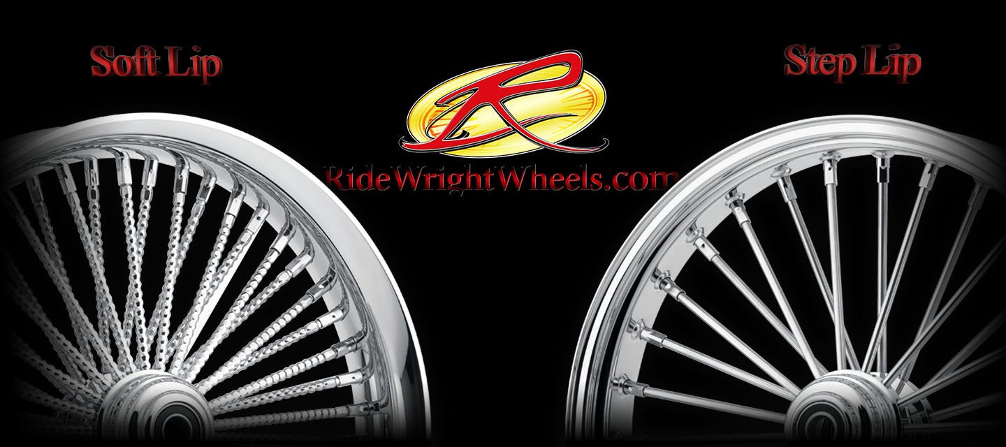 クーポン利用で2750円送料無料 Ridewright Ridewright:ライドライト 40 Spoke Exotica Soft Lip  Wheels TYPE：ABS [672103] FLHT FLH