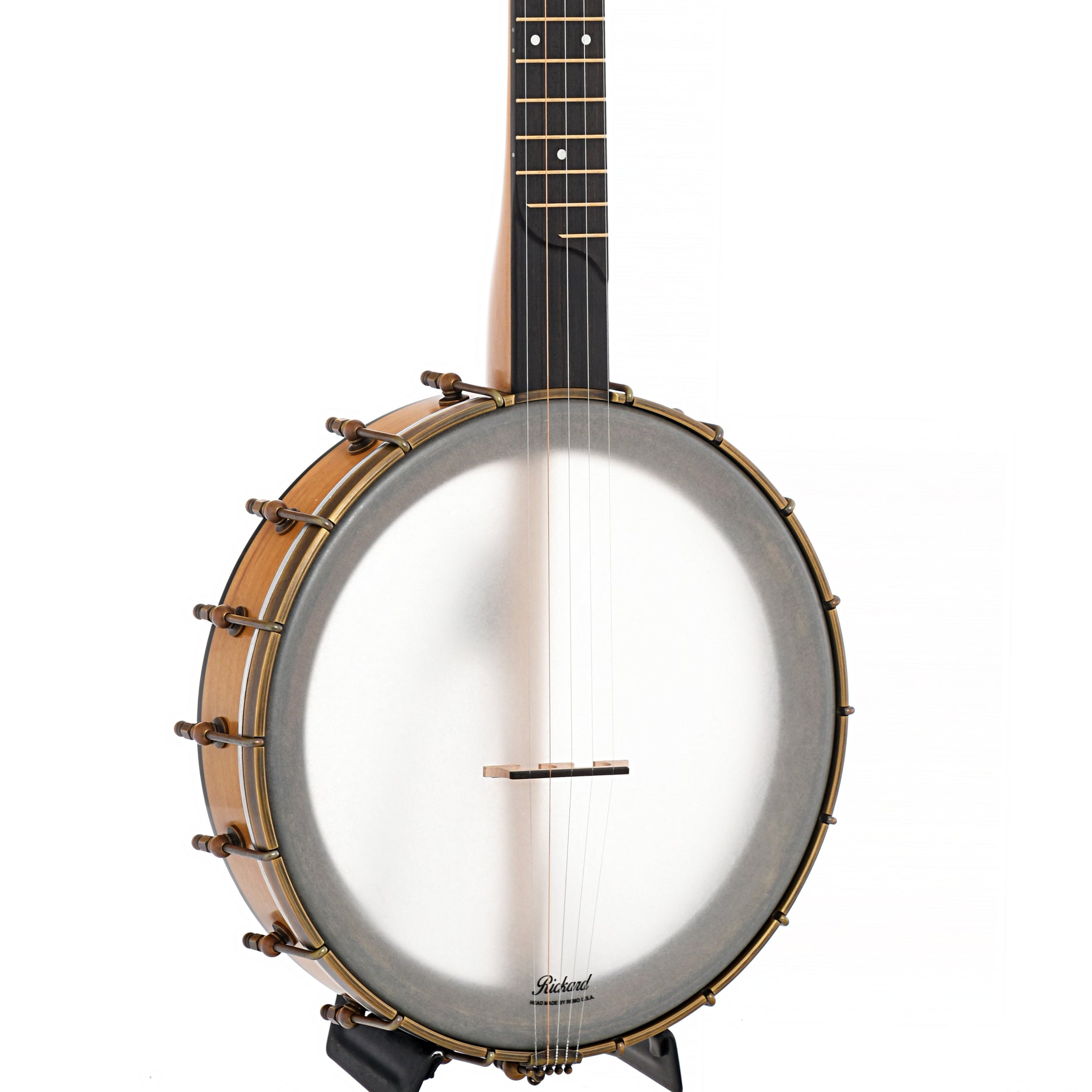 Rickard 12" Dobson Openback Banjo & Case, with Rickard Cyclone 10:1 tuners