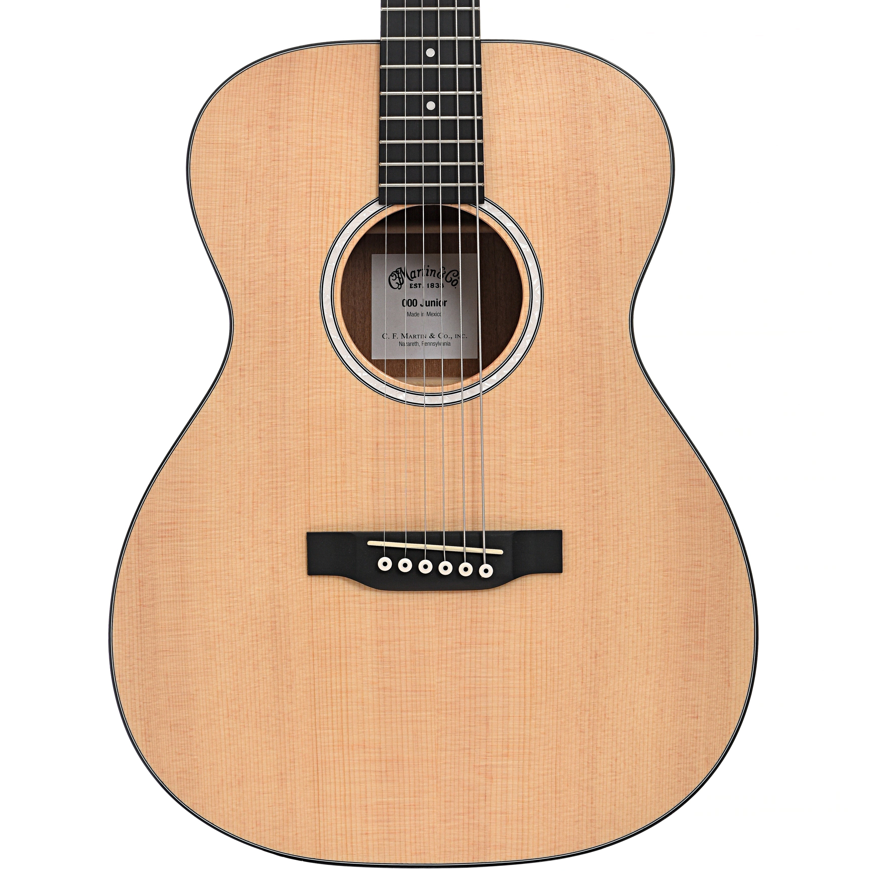 Martin Lefthanded 000Jr-10, 000 Junior Guitar & Gigbag