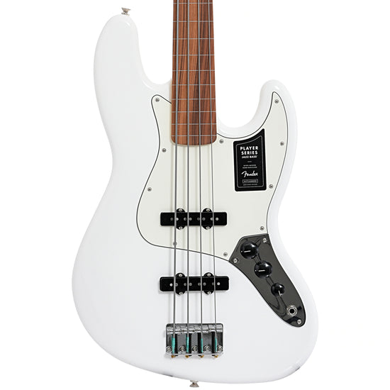 Fender Player Jazz Bass Fretless Polar White