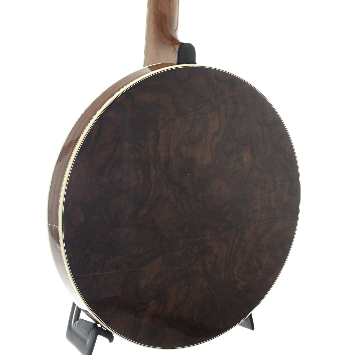 Image 10 of DP Hopkins Walnut Deluxe Banjo & Case - SKU# DPH1-5 : Product Type Resonator Back Banjos : Elderly Instruments