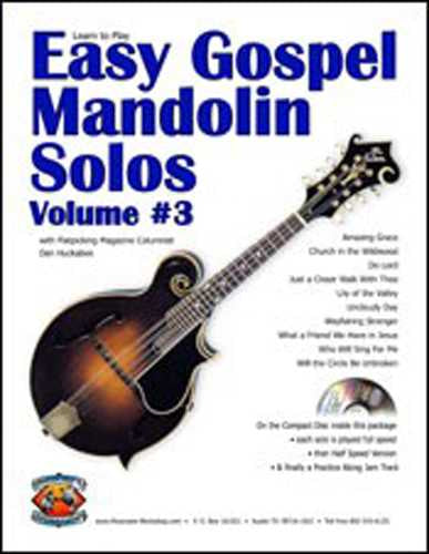 Image 1 of Easy Gospel Mandolin Solos, Vol. 3 - SKU# 196-8065 : Product Type Media : Elderly Instruments