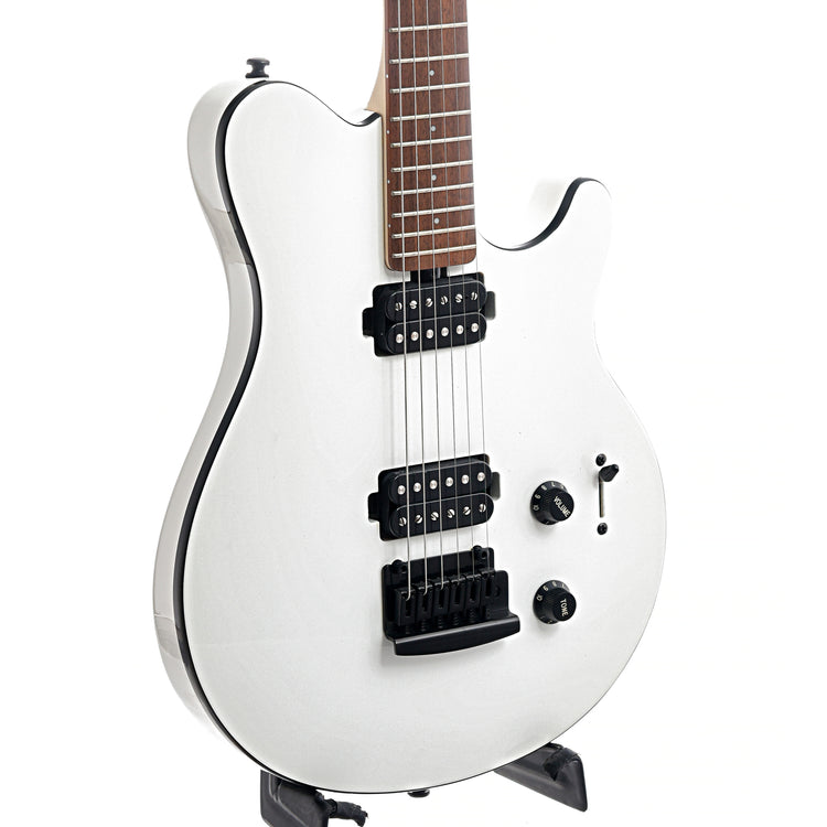 Sterling by Music Man Axis Electric Guitar, White Finish