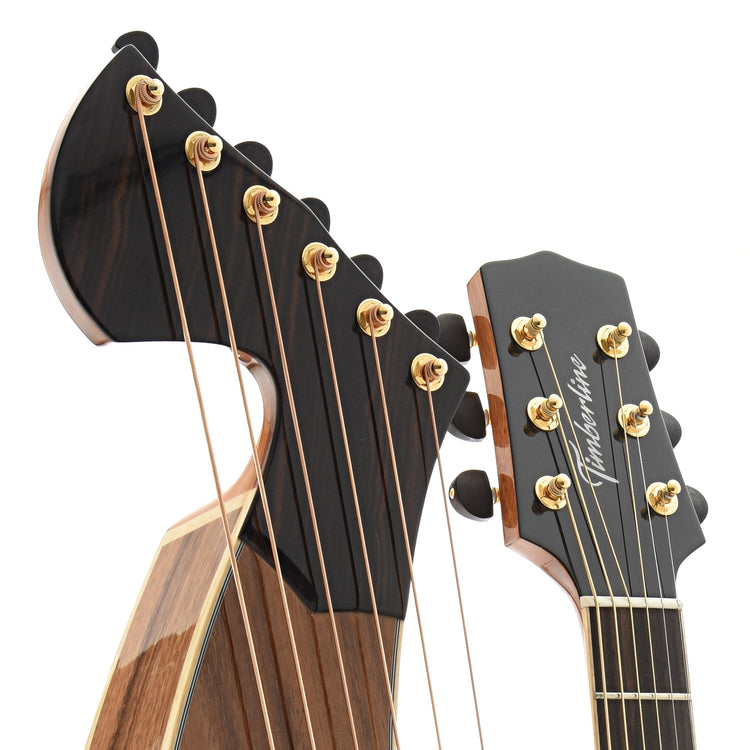 Image 7 of Timberline TG60HGc Harp Guitar with Case - SKU# T60HGC : Product Type Flat-top Guitars : Elderly Instruments