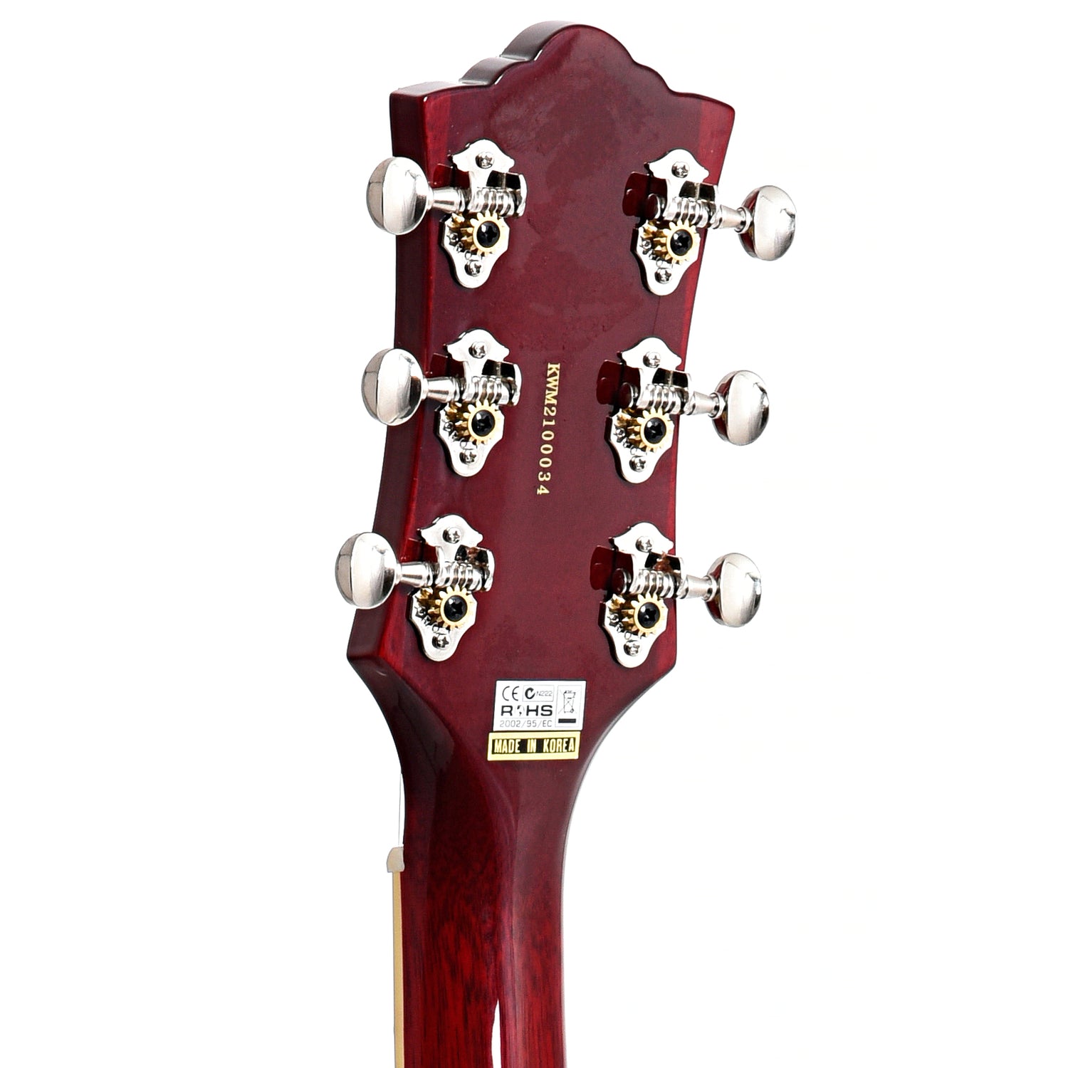 red electric guitar