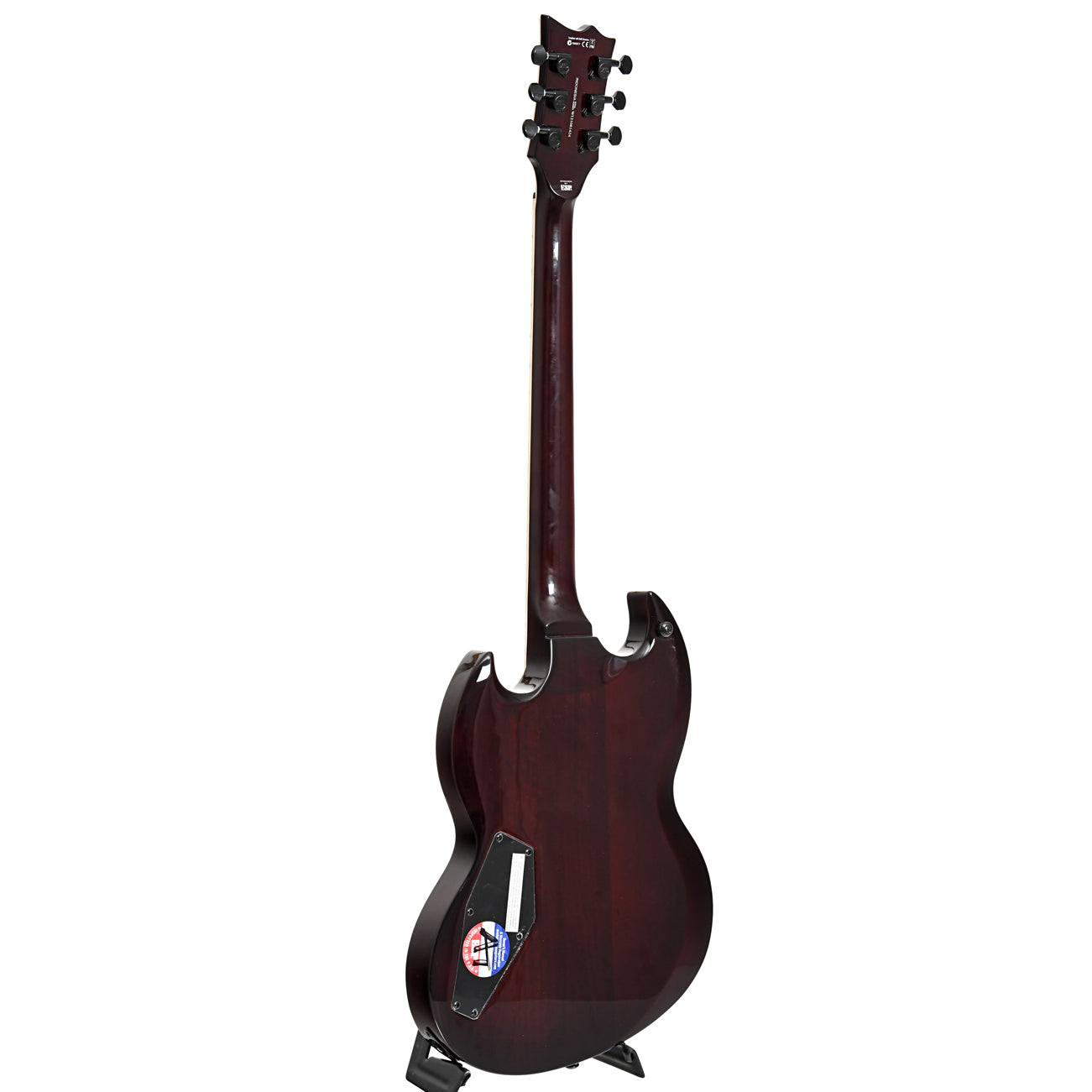 Image 12 of ESP LTD Viper-256 Electric Guitar, Quilted Maple Dark Brown Sunburst - SKU# VIPER256-QMDBSB : Product Type Solid Body Electric Guitars : Elderly Instruments