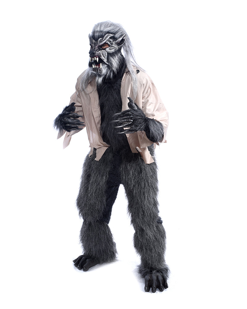 Night Crawler, Werewolf Costume Kit, with Mask, Shirt, Pants, Gloves ...
