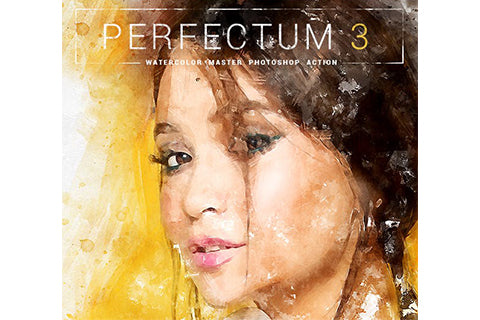 Perfectum 3 - Watercolor Master Photoshop Action